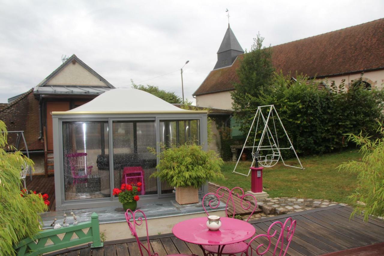 Bed and Breakfast Roulotte La Dominique Romery  Экстерьер фото